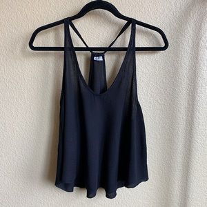 Free People Intimately Black Swing Tank